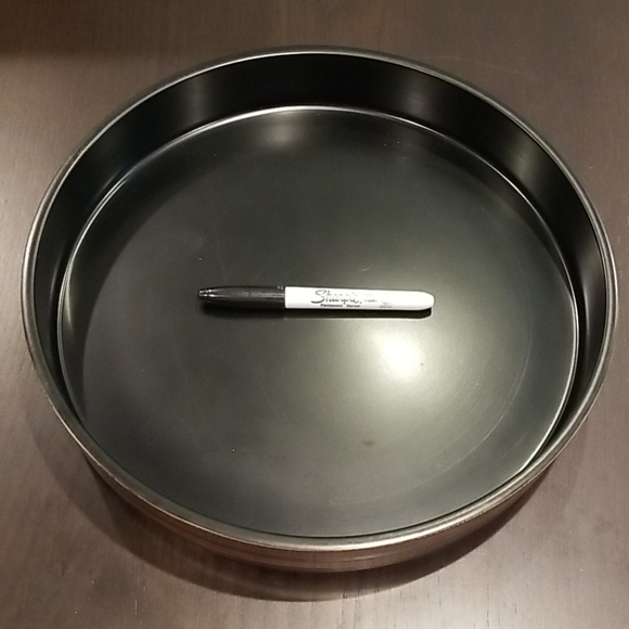 Vintage OMC Japanese Laquerware round tray - Picture 11 of 11